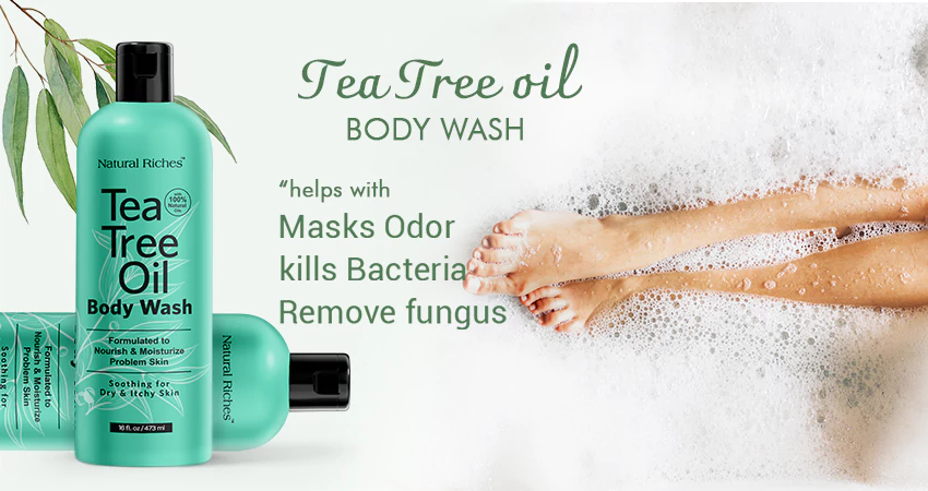 tea tree oil foot and body