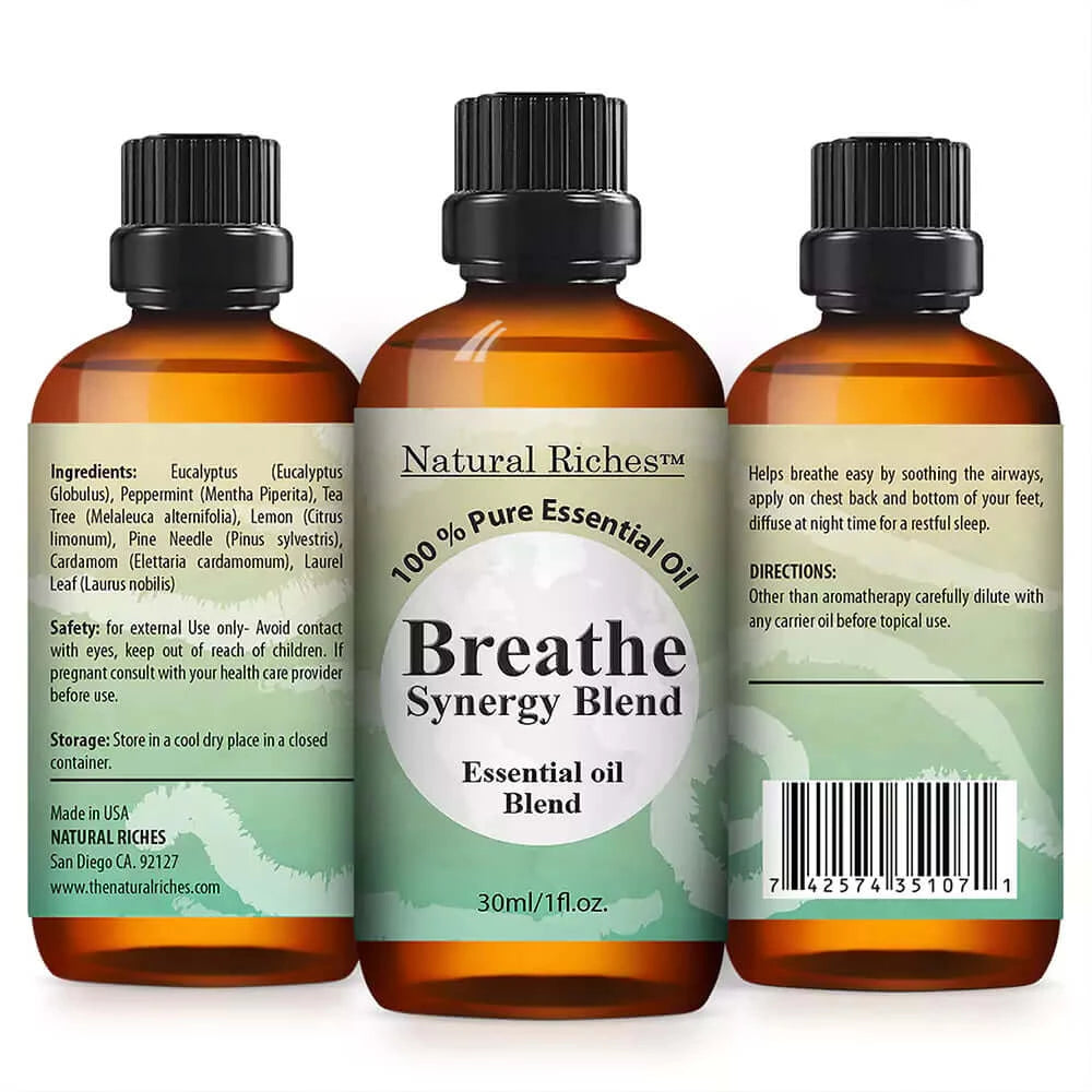 Breathe Essential Oil Blend Natural Riches