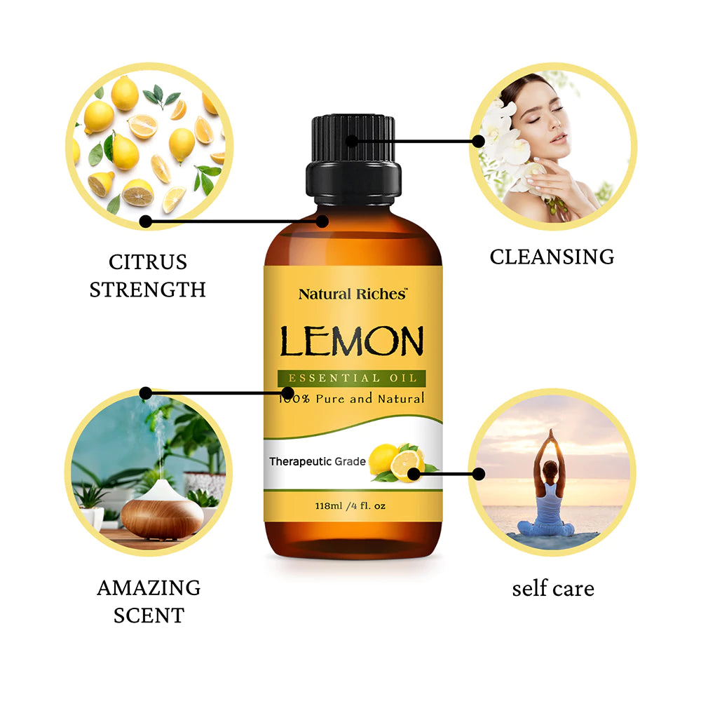 Lemon Essential Oil Natural Riches