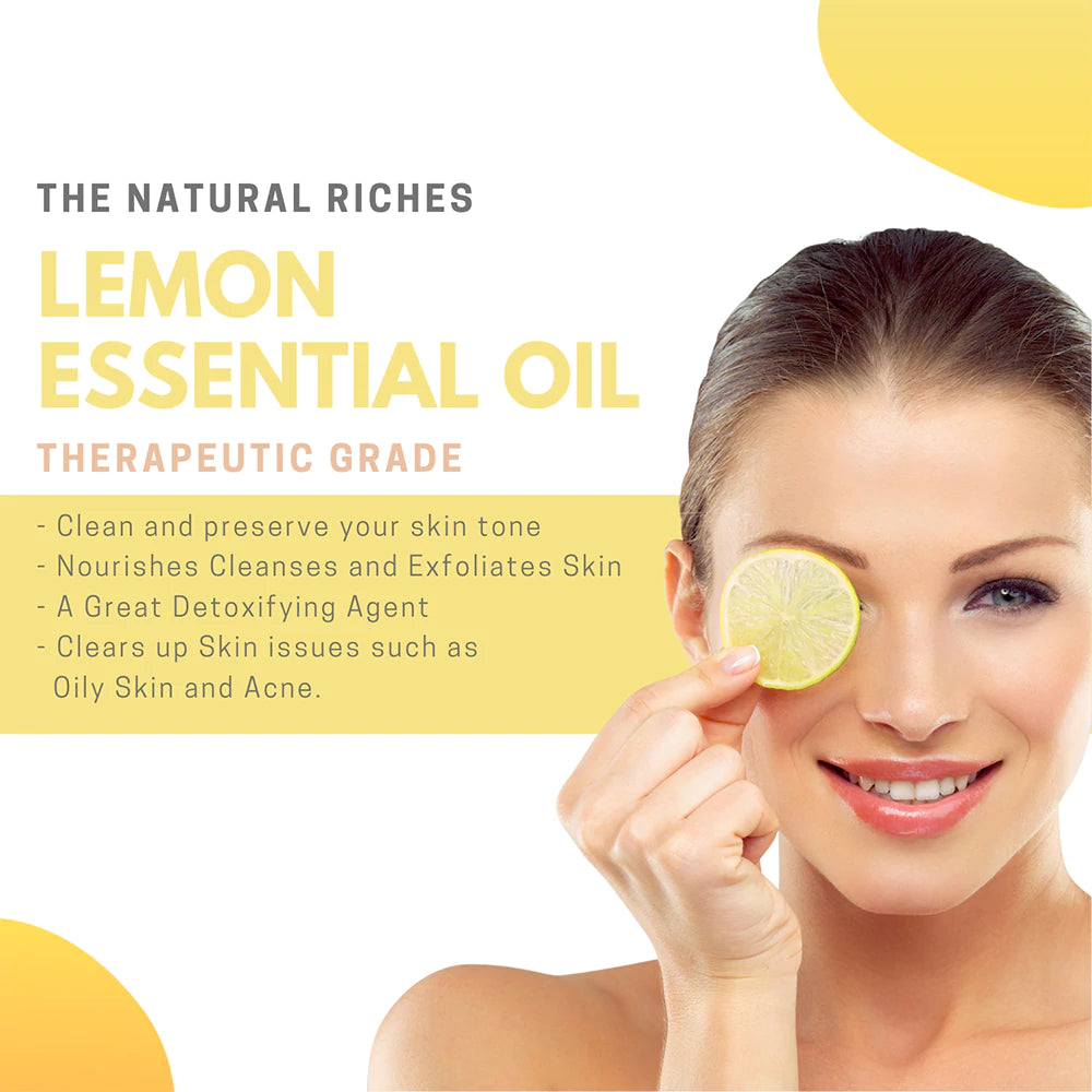 Lemon Essential Oil Natural Riches
