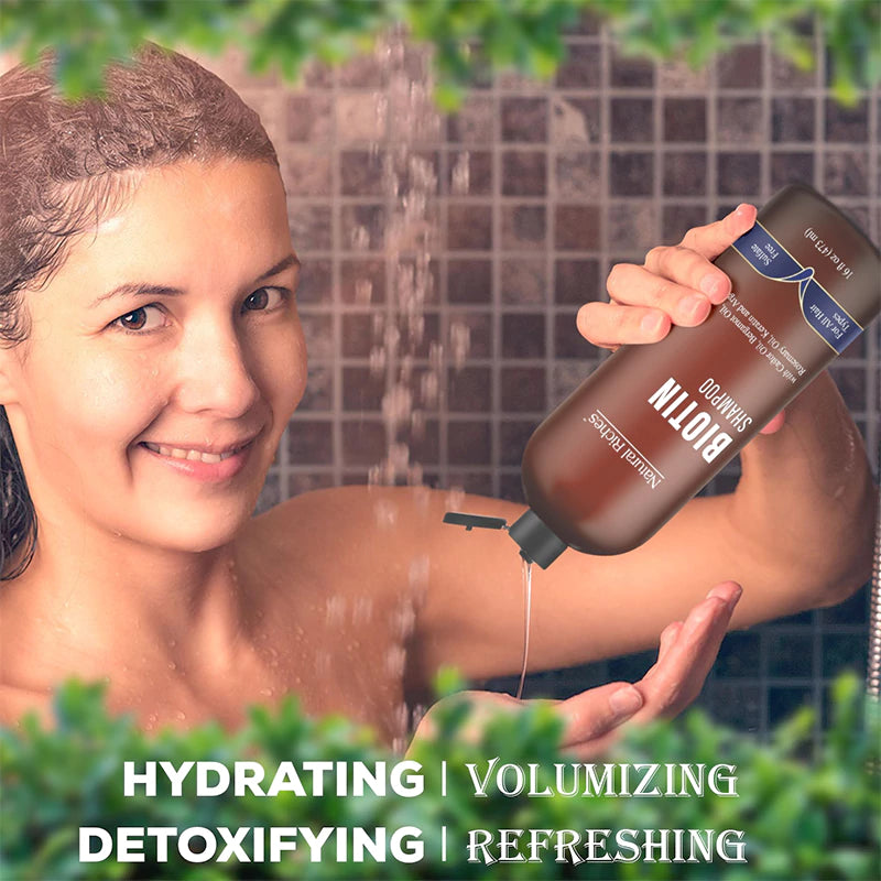 Biotin Shampoo & Conditioner set Natural Riches