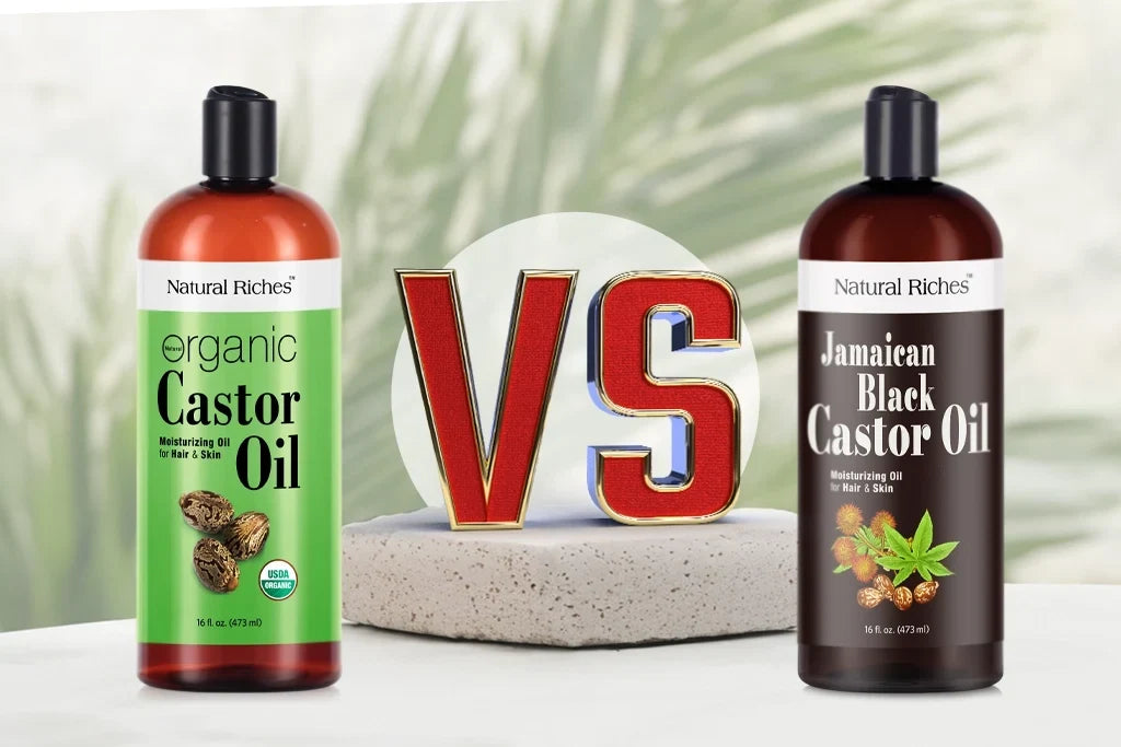 Cold pressed castor oil vs jamaican black castor oil