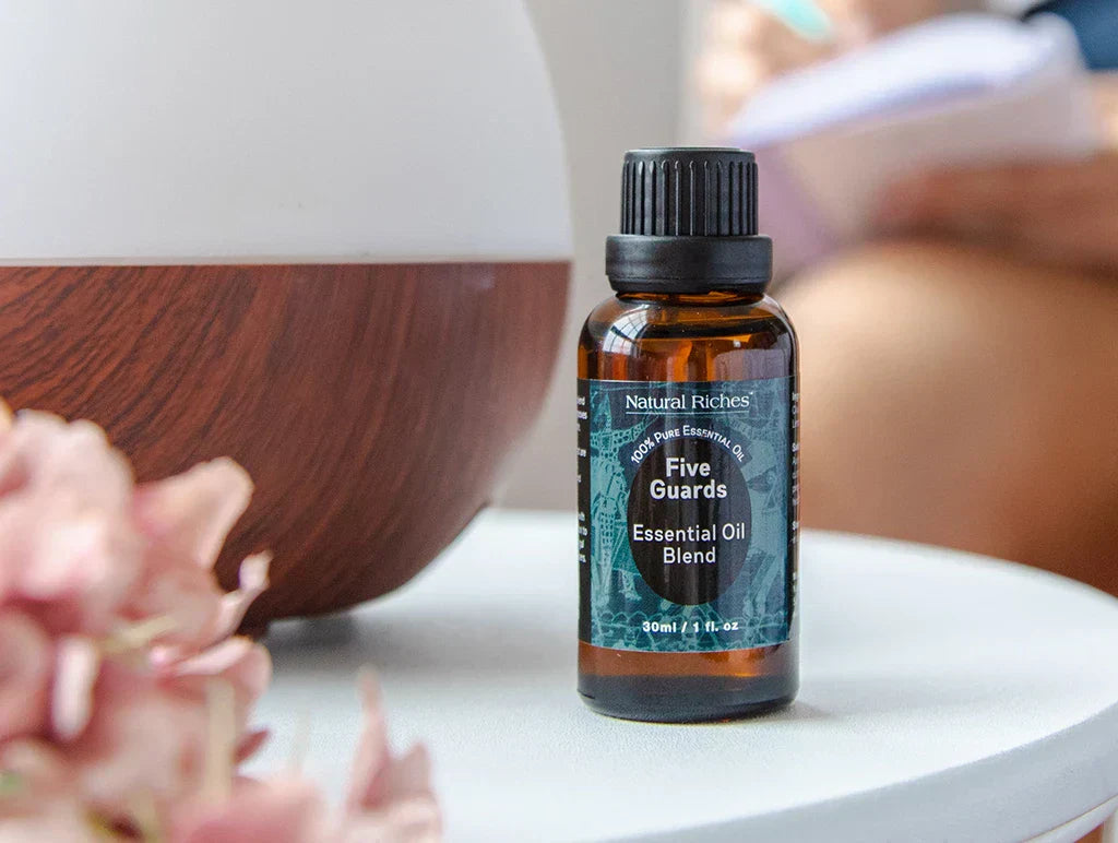 How to Use Five Guards Essential Oil from Natural Riches