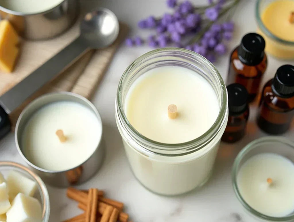 How to Make Essential Oil Candles at home: Natural Candle making Guide