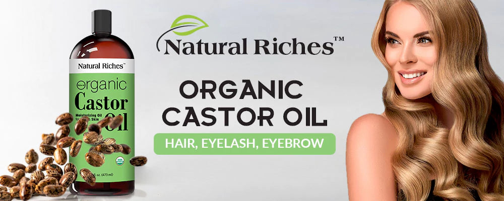 Organic castor oil for hair growth