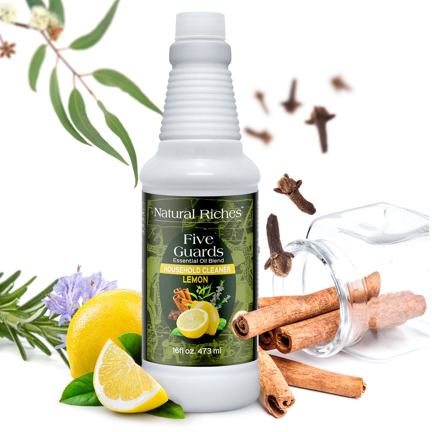 All Purpose Household Cleaner with enhanced Lemon essential oil  16.0 oz