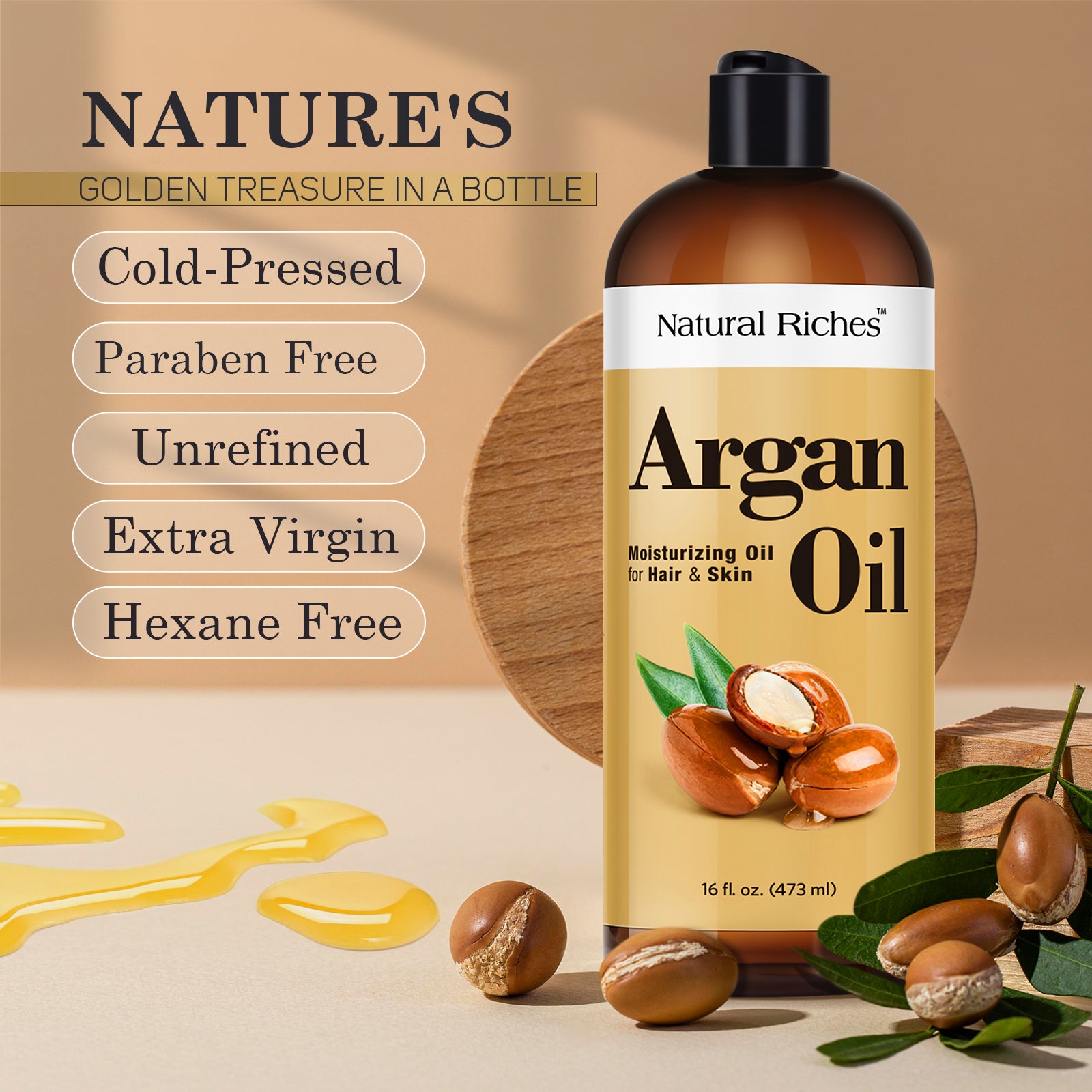 Unrefined  Argan Oil of Morocco