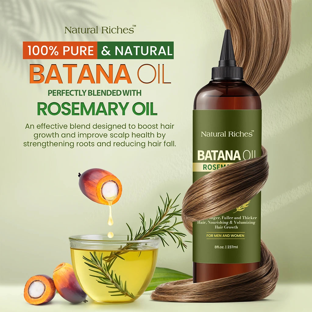 Batana Oil with Rosemary Hair Oil