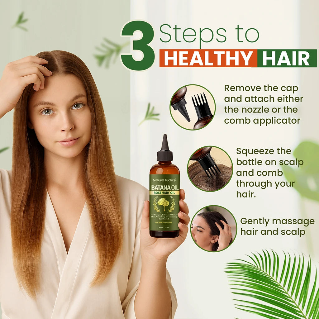 Batana Oil with Rosemary Hair Oil