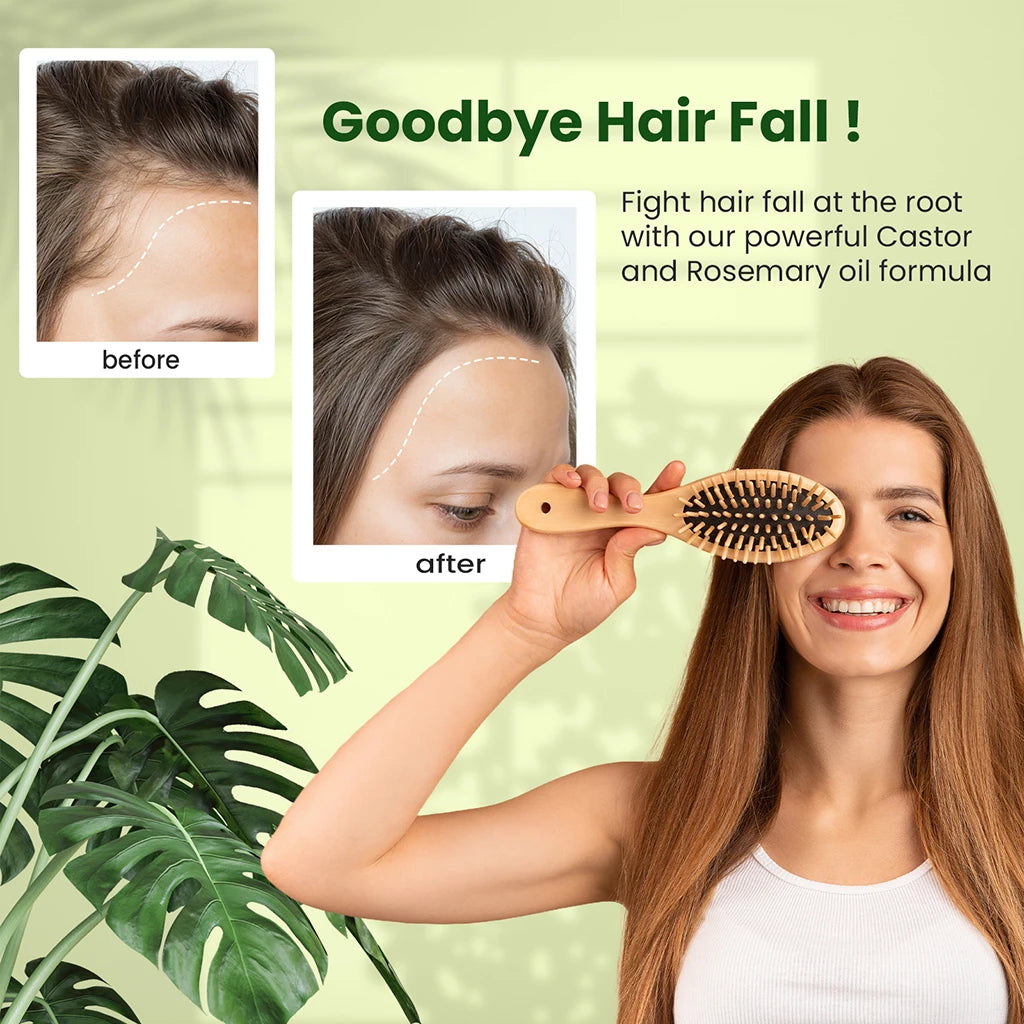 Castor Oil with Rosemary Hair Oil