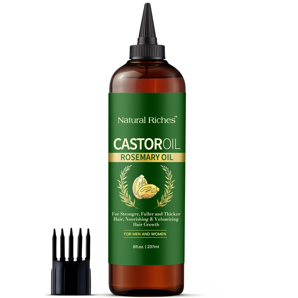 Castor Oil with Rosemary Hair Oil