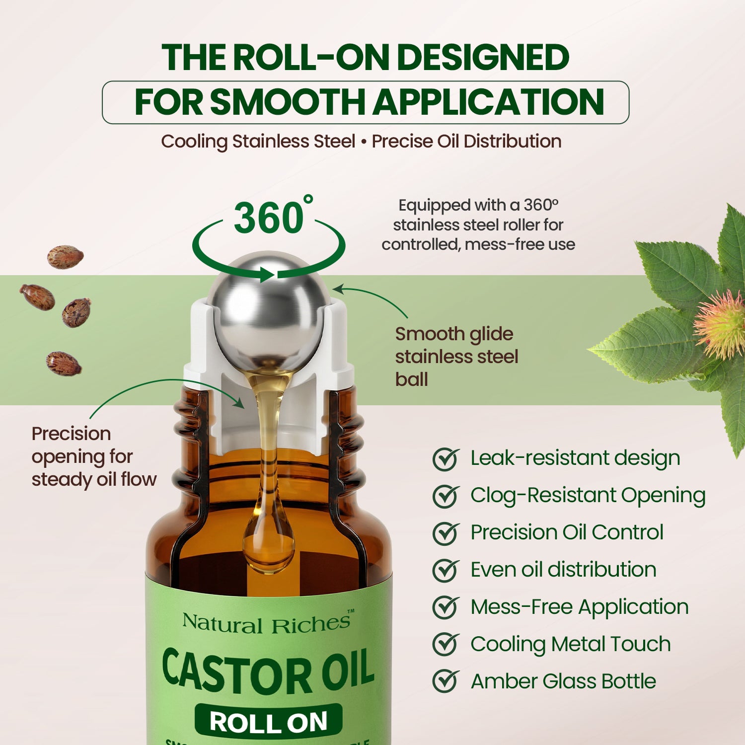 Castor Oil Roll On