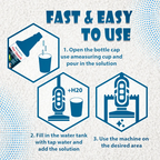 Organic Carpet Clean Solution Stain Remover for Machine and spray use by Natural Riches