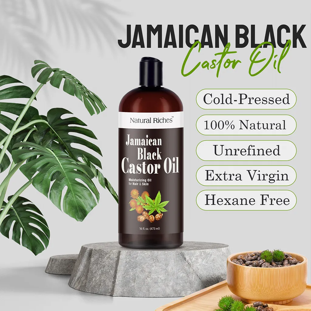 Jamaican Black Castor Oil for healthy hair growth