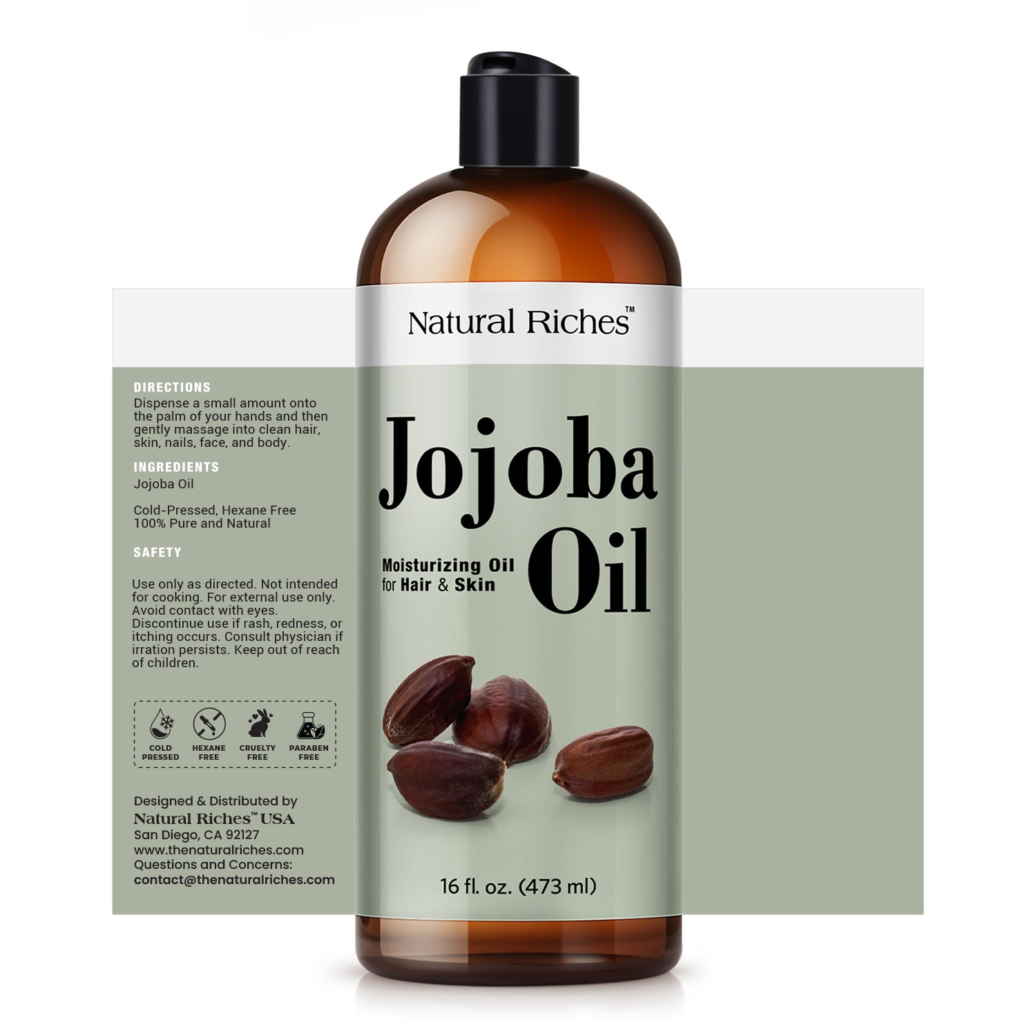 Unrefined Jojoba Oil