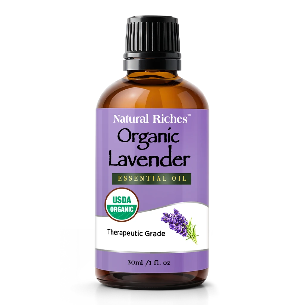 Natural Riches Organic Lavender Essential Oil USDA Certified
