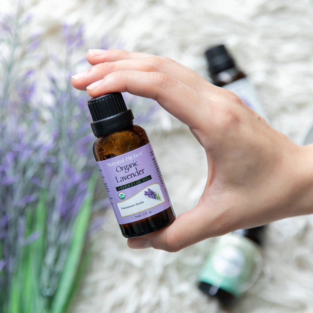 Natural Riches Organic Lavender Essential Oil USDA Certified