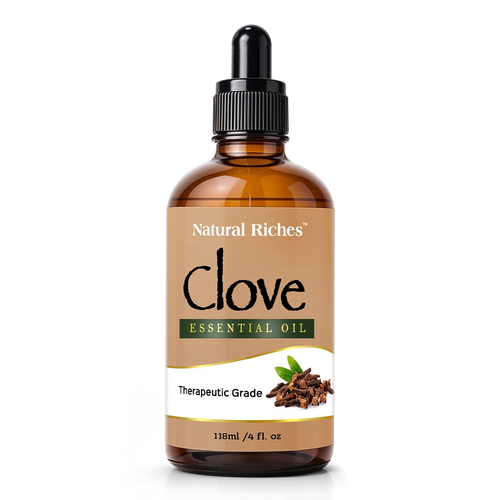 Pure Clove extract essential oil by Natural Riches