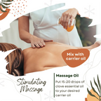 Pure Clove extract essential oil by Natural Riches