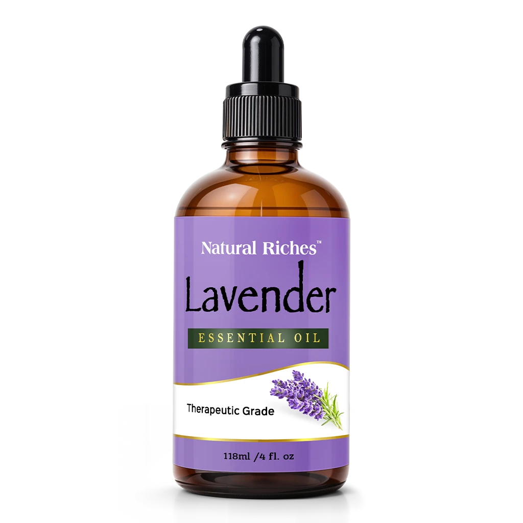 Natural Riches Lavender Essential Oil Therapeutic grade
