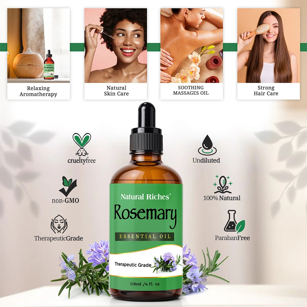 Rosemary Essential Oil 4fl oz