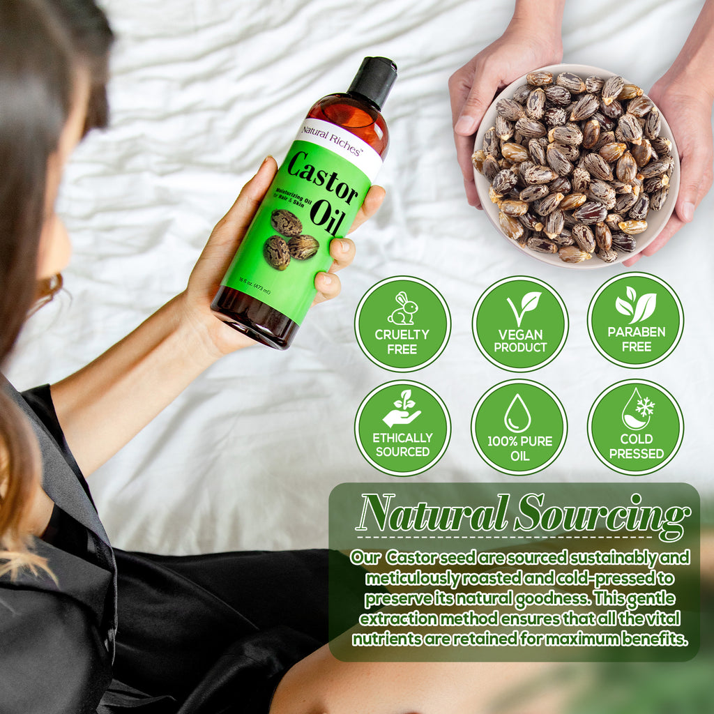 Pure Castor Oil for Hair