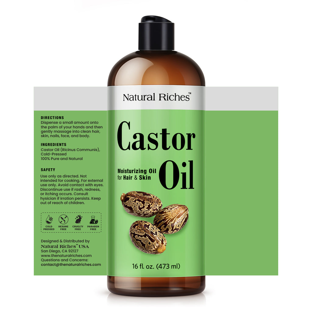 Pure Castor Oil for Hair
