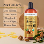 Natural Riches Organic Argan Oil of Morocco for skin and hair care