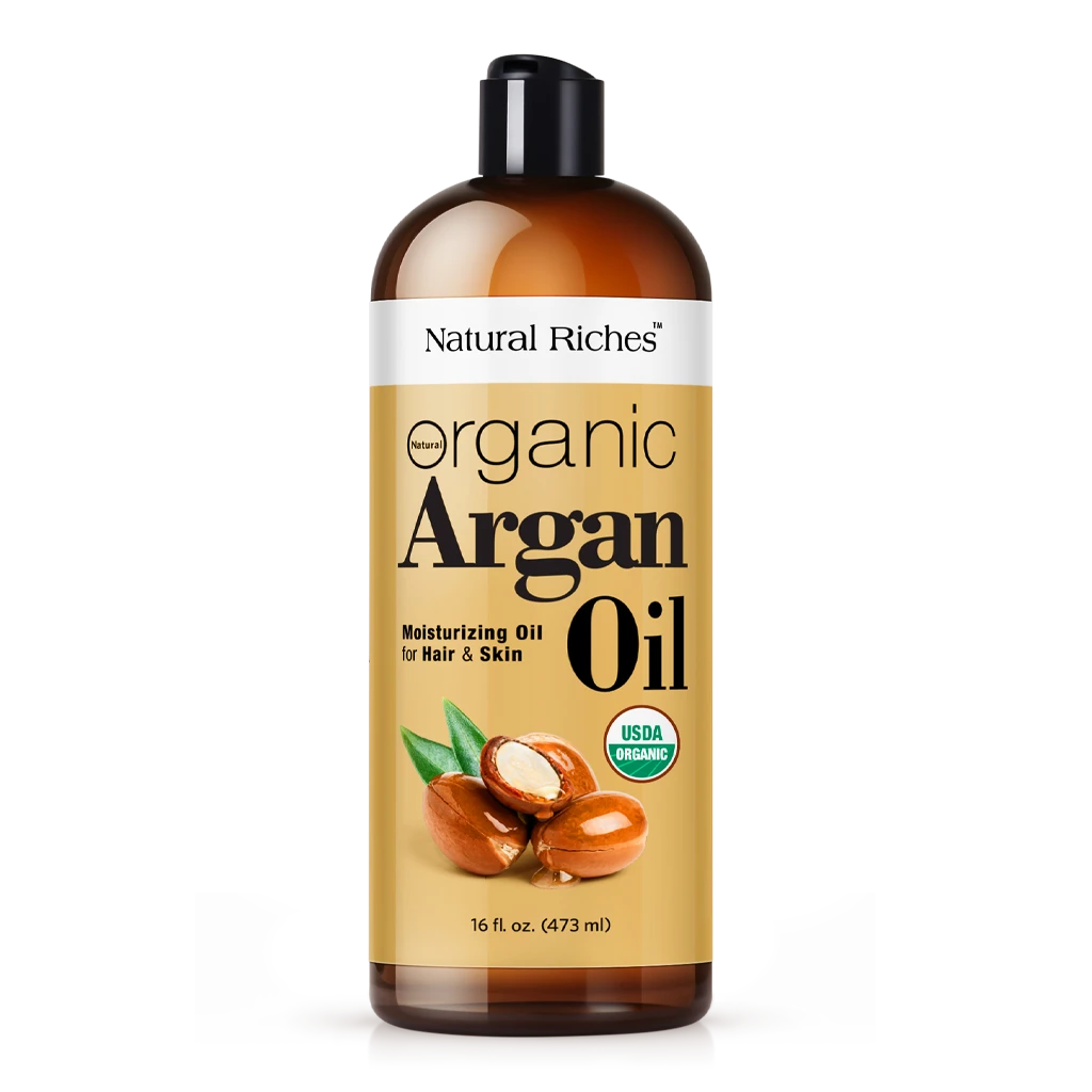 Natural Riches Organic Argan Oil of Morocco for skin and hair care