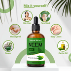 Natural Riches Pure Neem Essential Oil Therapeutic Grade