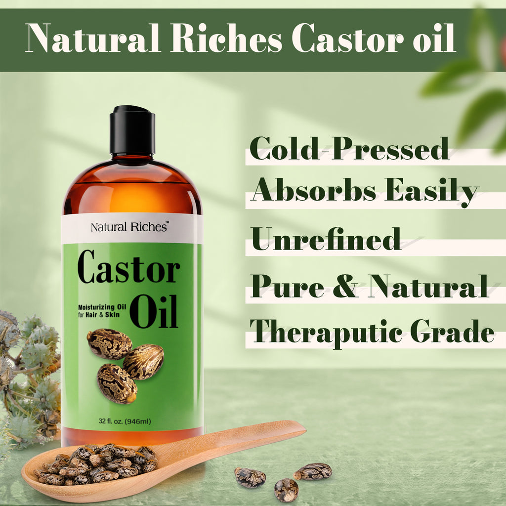 Pure Castor Oil for Hair