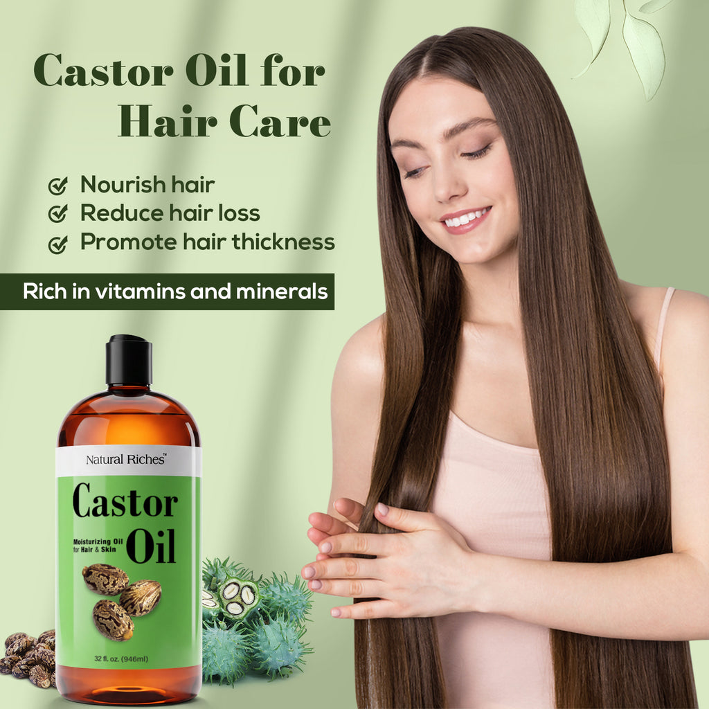Pure Castor Oil for Hair