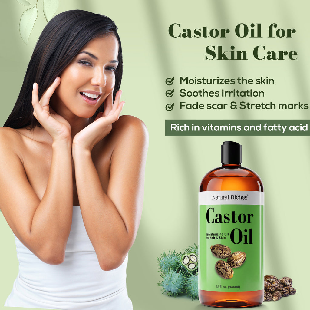 Pure Castor Oil for Hair