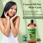 Pure Castor Oil for Hair