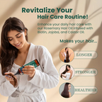 Rosemary Hair Growth Oil with Biotin, Jojoba and Castor Oil