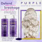 Natural Riches Sulfate Free Purple shampoo and conditioner for blonde and silver hair