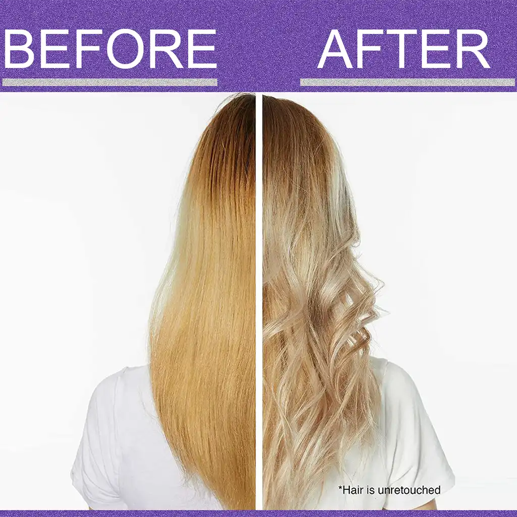 Natural Riches Sulfate Free Purple shampoo and conditioner for blonde and silver hair