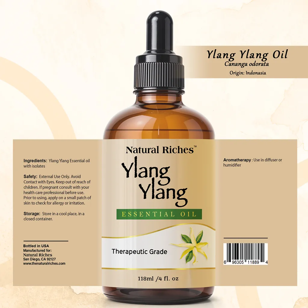 Natural Riches Ylang Ylang Essential Therapeutic Grade