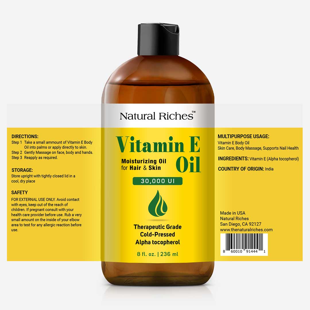 Natural Riches Vitamin E oil 30000 UI