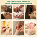 Natural Riches Vitamin E Oil for Hair, skin and Nail care 100% Pure and Natural 