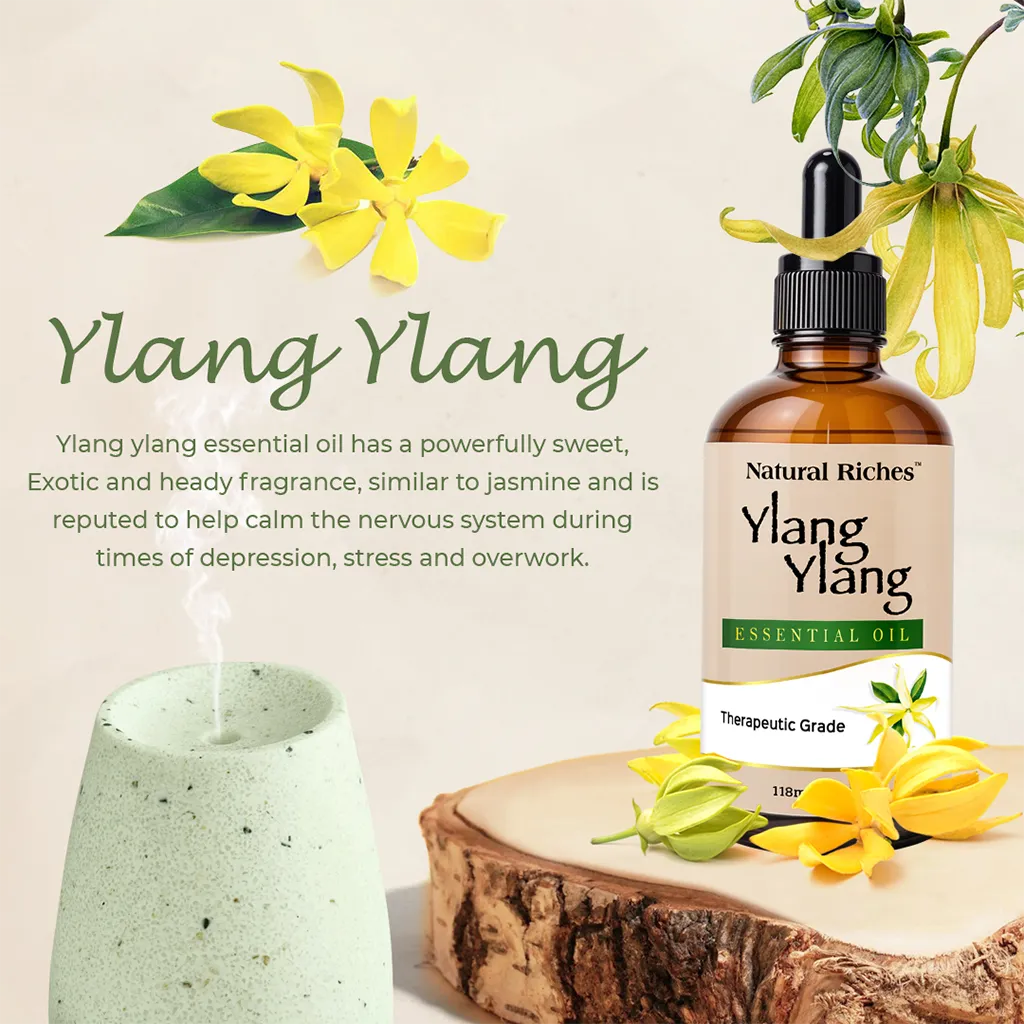 Natural Riches Ylang Ylang Essential Therapeutic Grade