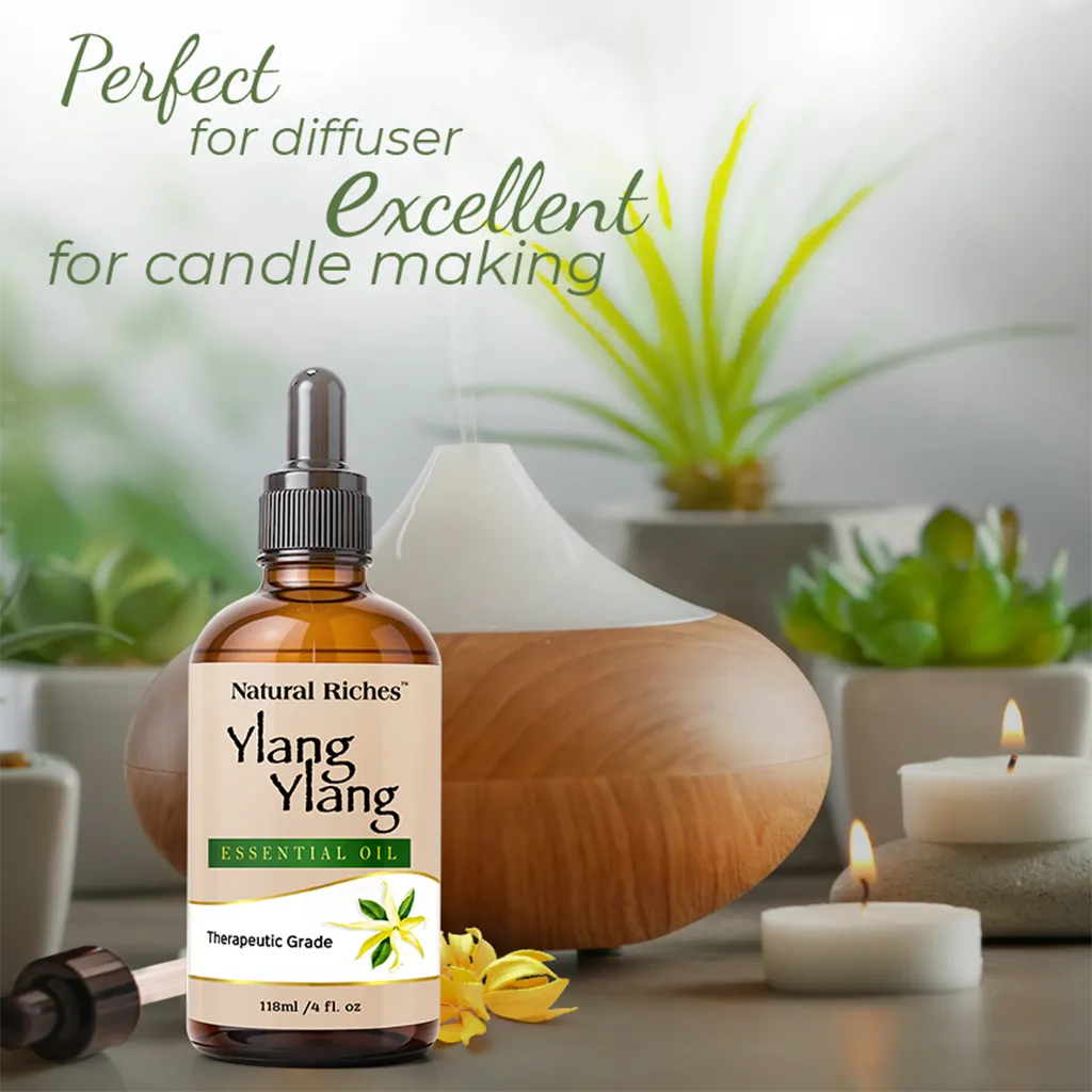 Natural Riches Ylang Ylang Essential Therapeutic Grade