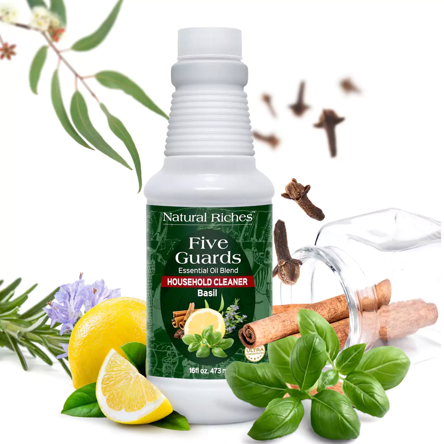 Five Guards Household Cleaner with Basil