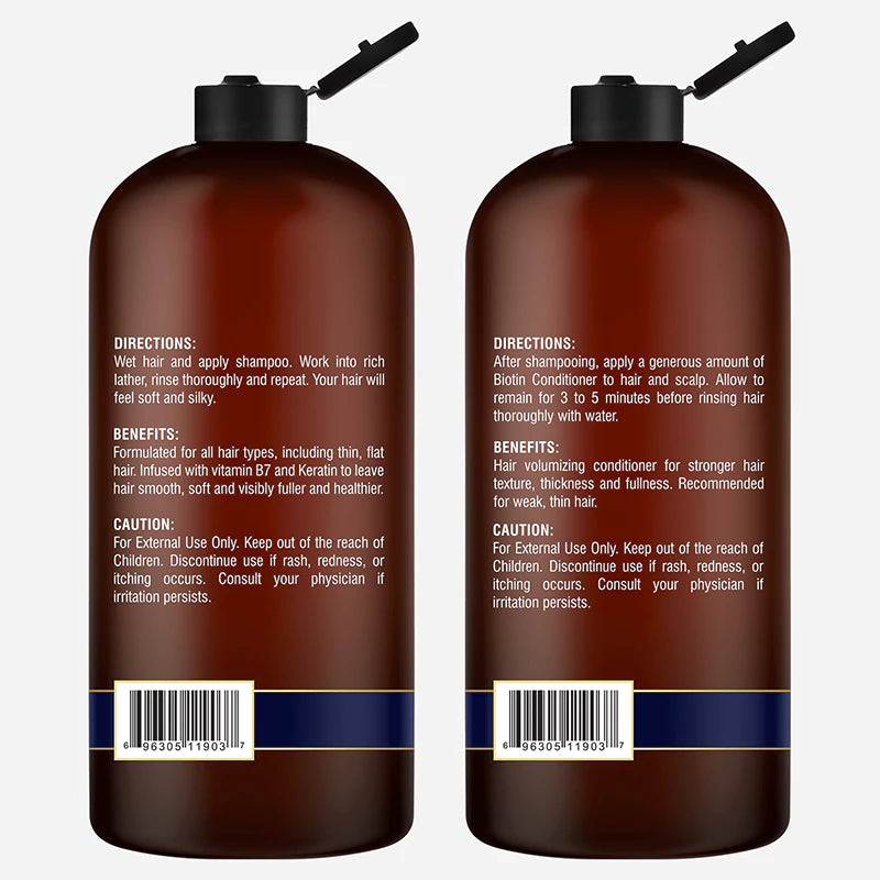 Biotin Shampoo & Conditioner set Natural RichesBiotin Shampoo & Conditioner set Natural Riches