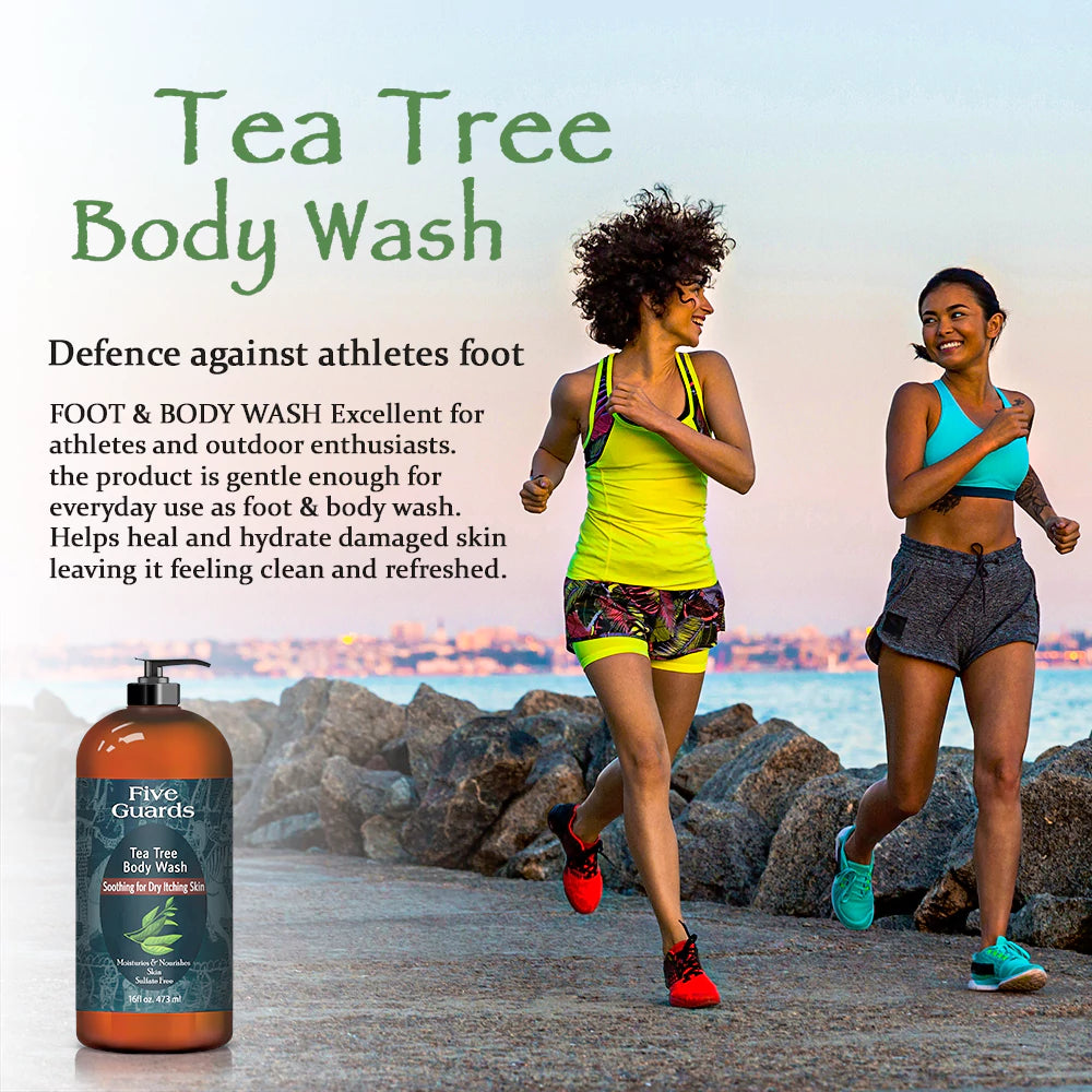 Tea Tree oil Body Wash by Five Guards
