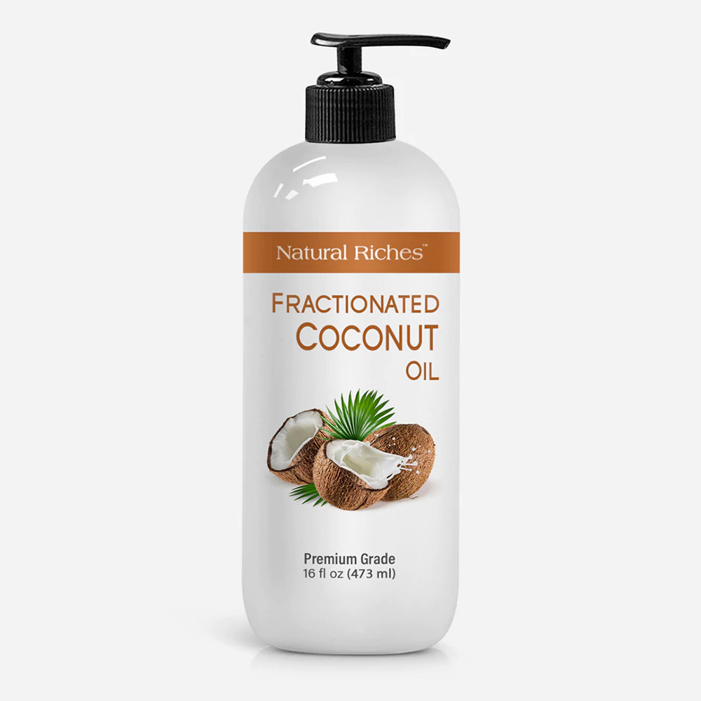 Organic Fractionated Coconut Oil 16oz – PURA D'OR