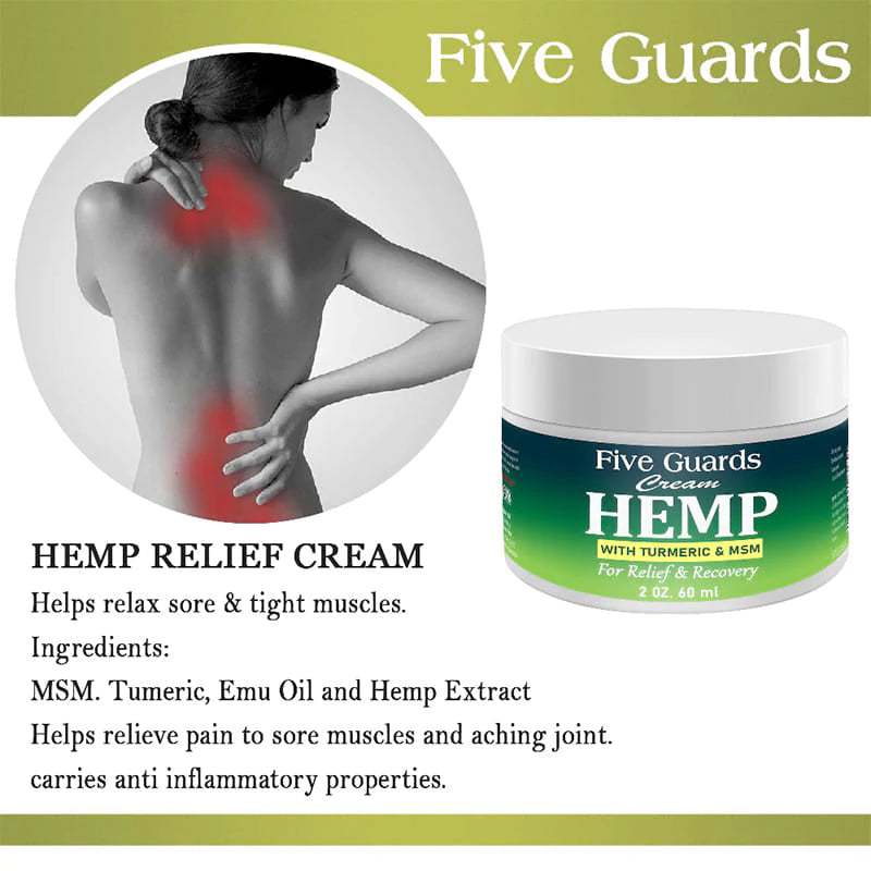 Hemp Extract Pain Relief Cream Natural Riches