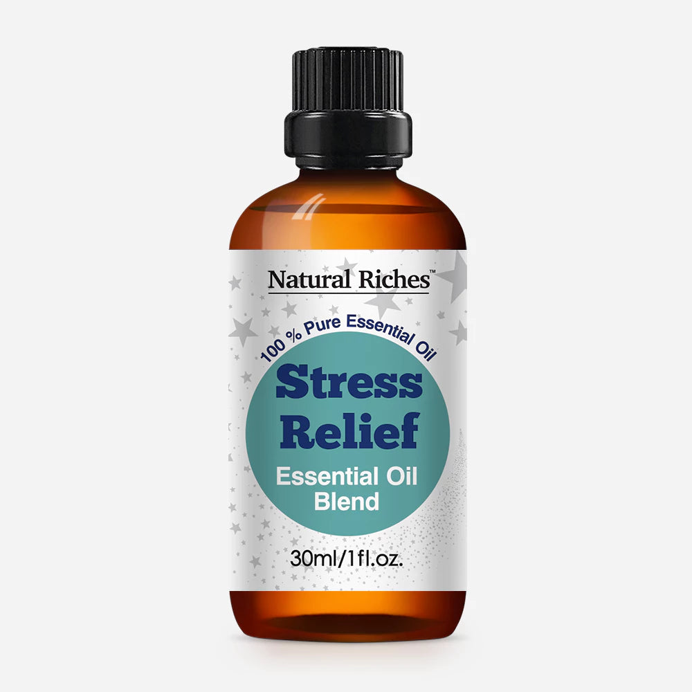 Stress Relief Essential Oils Synergy Blend Natural Riches