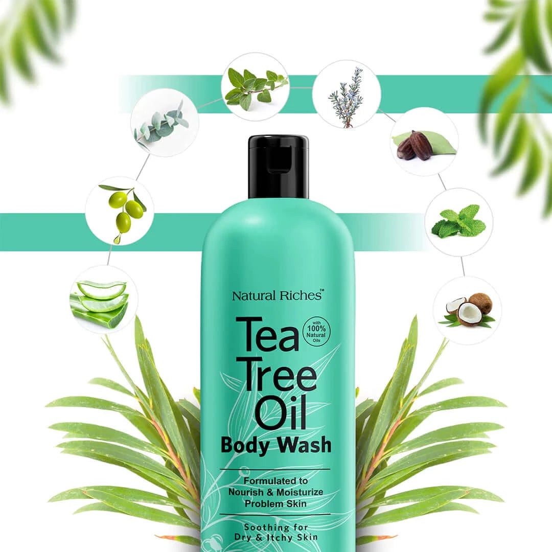 Antifungal Tea Tree Body Wash Natural Riches