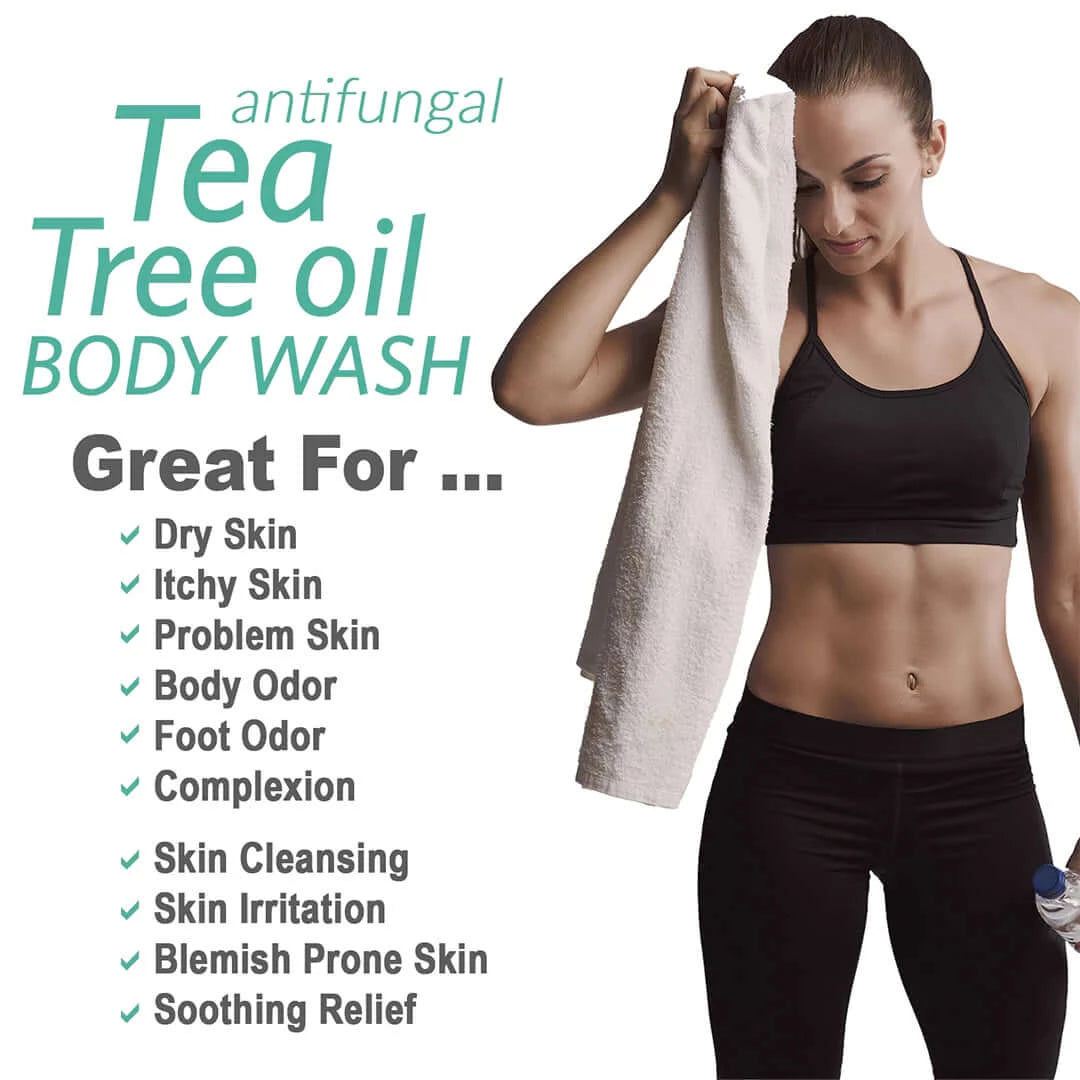 Antifungal Tea Tree Body Wash Natural Riches